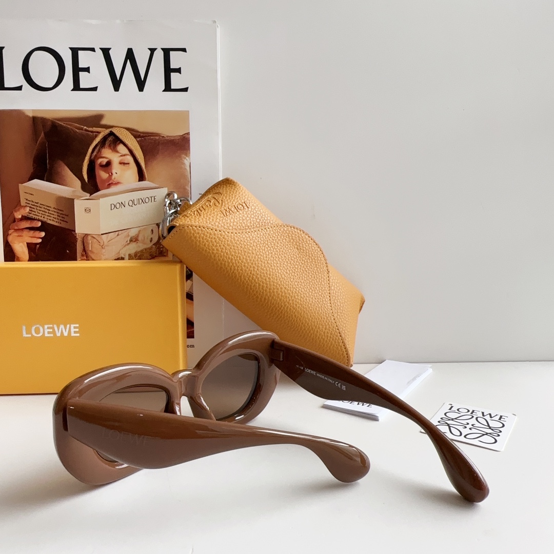 Loewe Inflated Butterfly Sunglasses In Nylon - DesignerGu