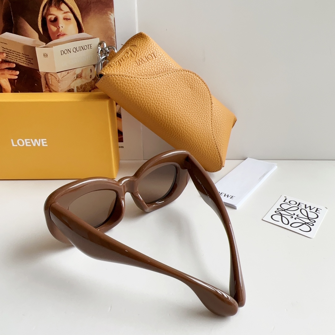 Loewe Inflated Butterfly Sunglasses In Nylon - DesignerGu