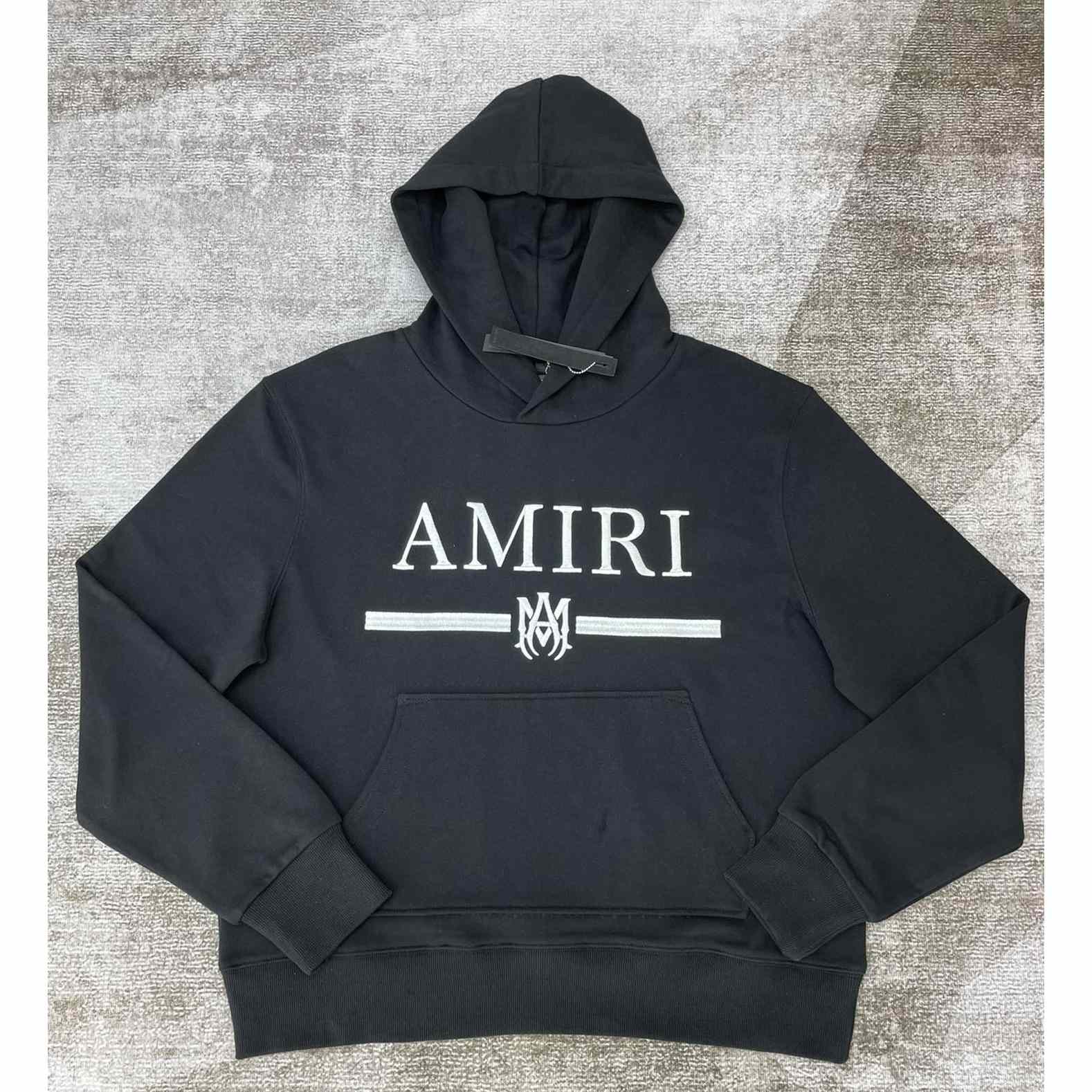 Amiri M.A. Bar Logo Hoodie - DesignerGu