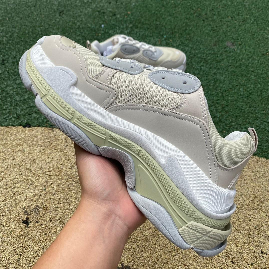 Balenciaga Triple S Sneaker In Off White - DesignerGu