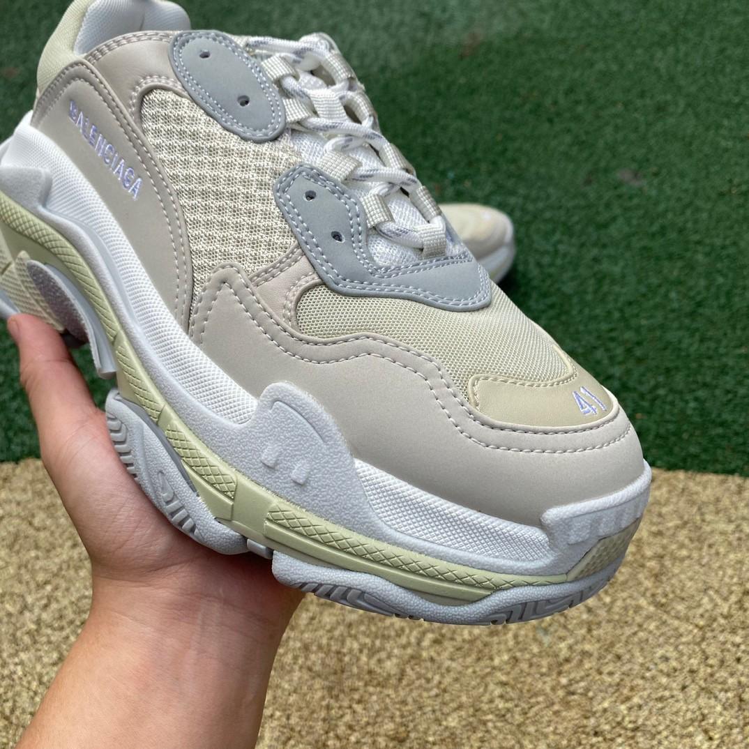 Balenciaga Triple S Sneaker In Off White - DesignerGu