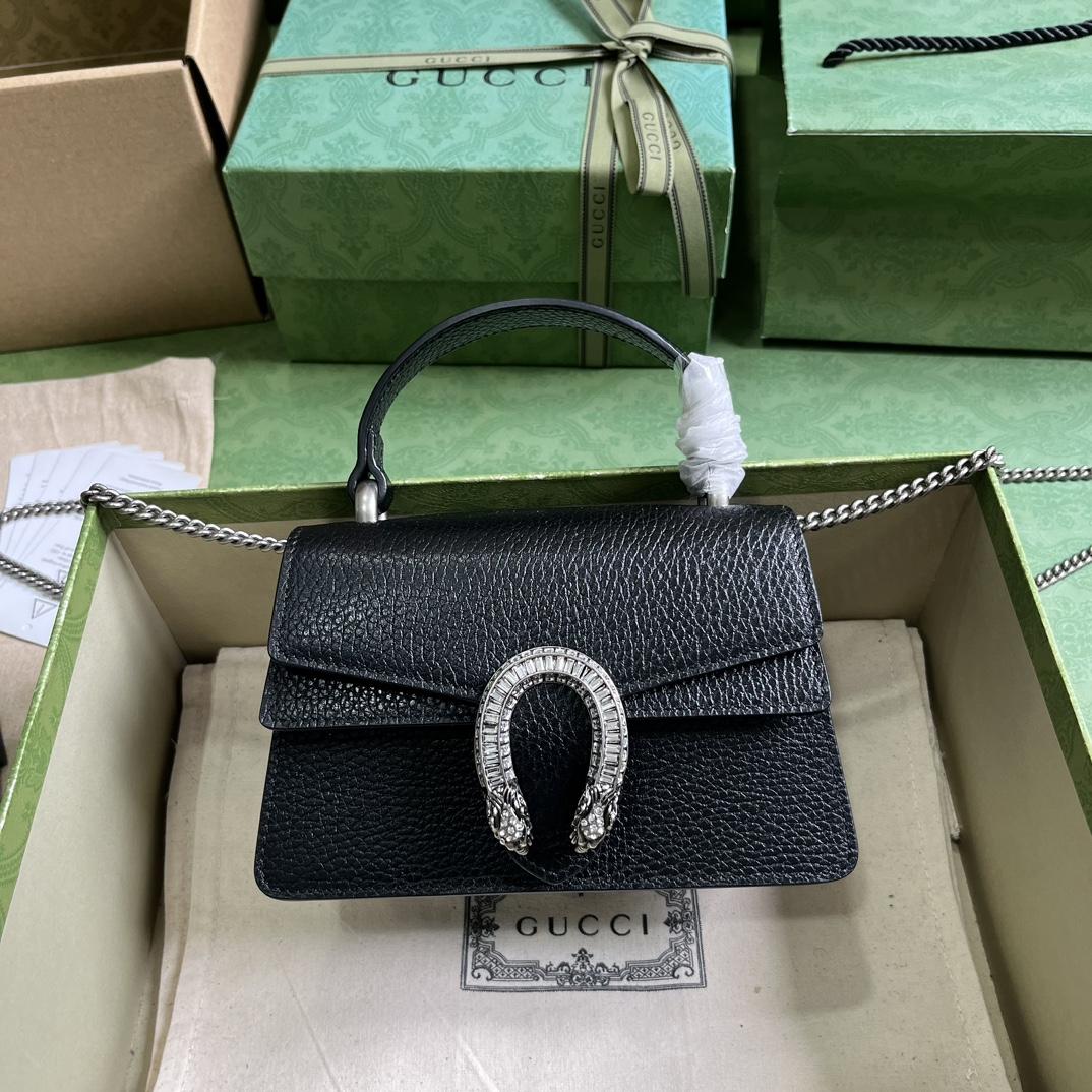 Gucci Dionysus Mini Top Handle Bag (18x 12x 6cm)  - DesignerGu