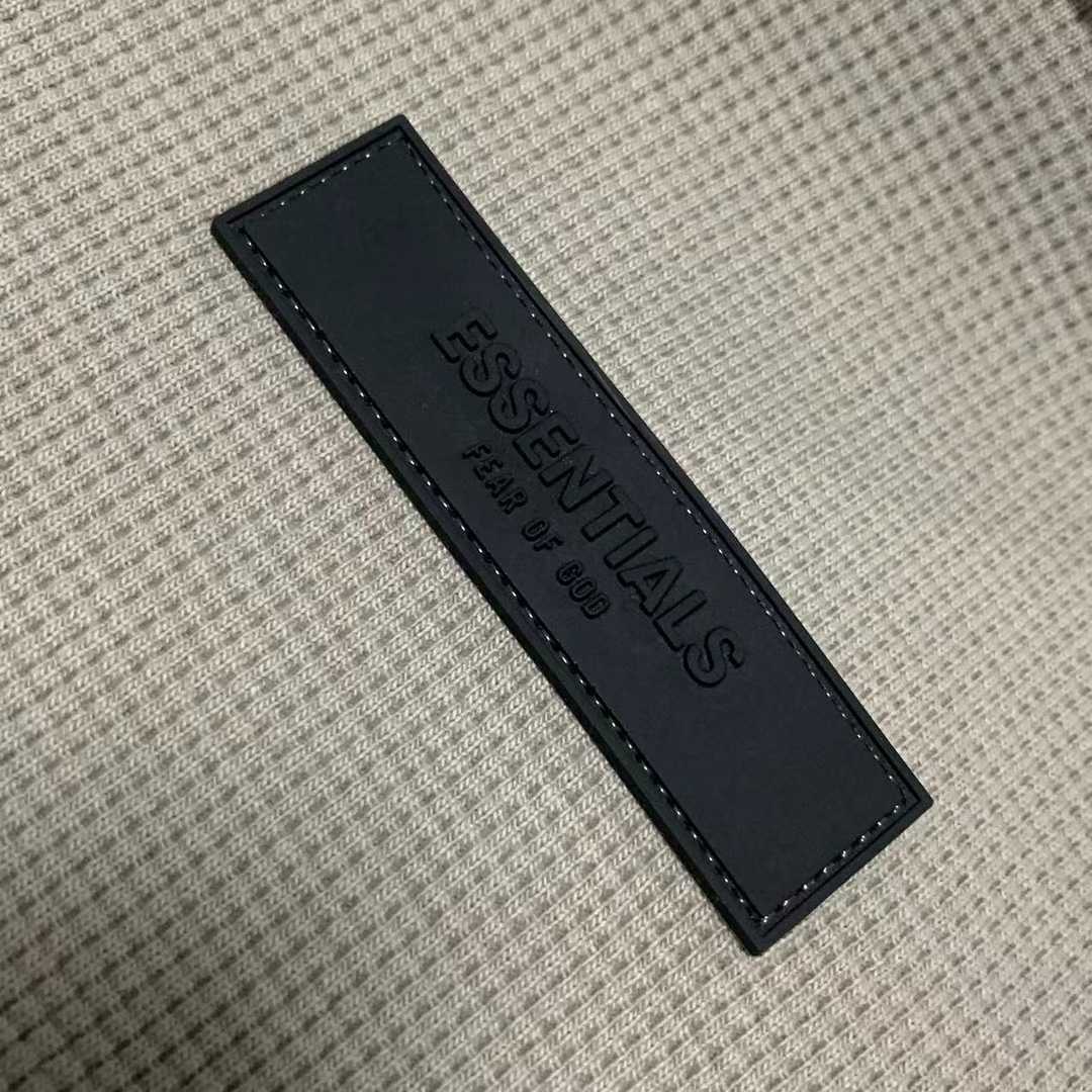 Fear of God Essentials Waffle Henley Rugby - DesignerGu