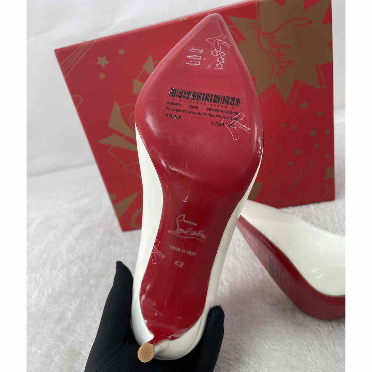 Christian Louboutin Leather Heel   10cm - DesignerGu