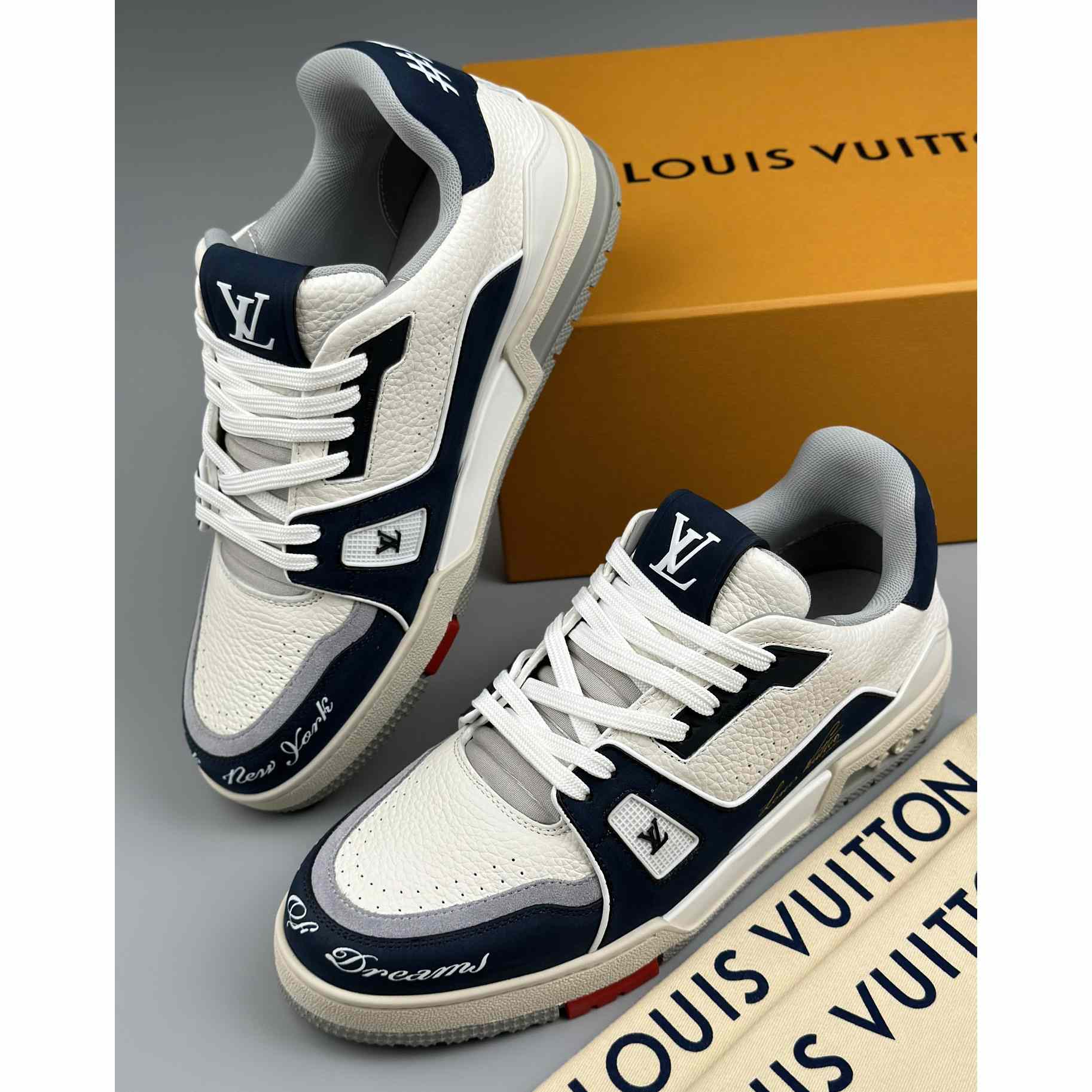 Louis Vuitton LV Trainer Sneaker        - DesignerGu