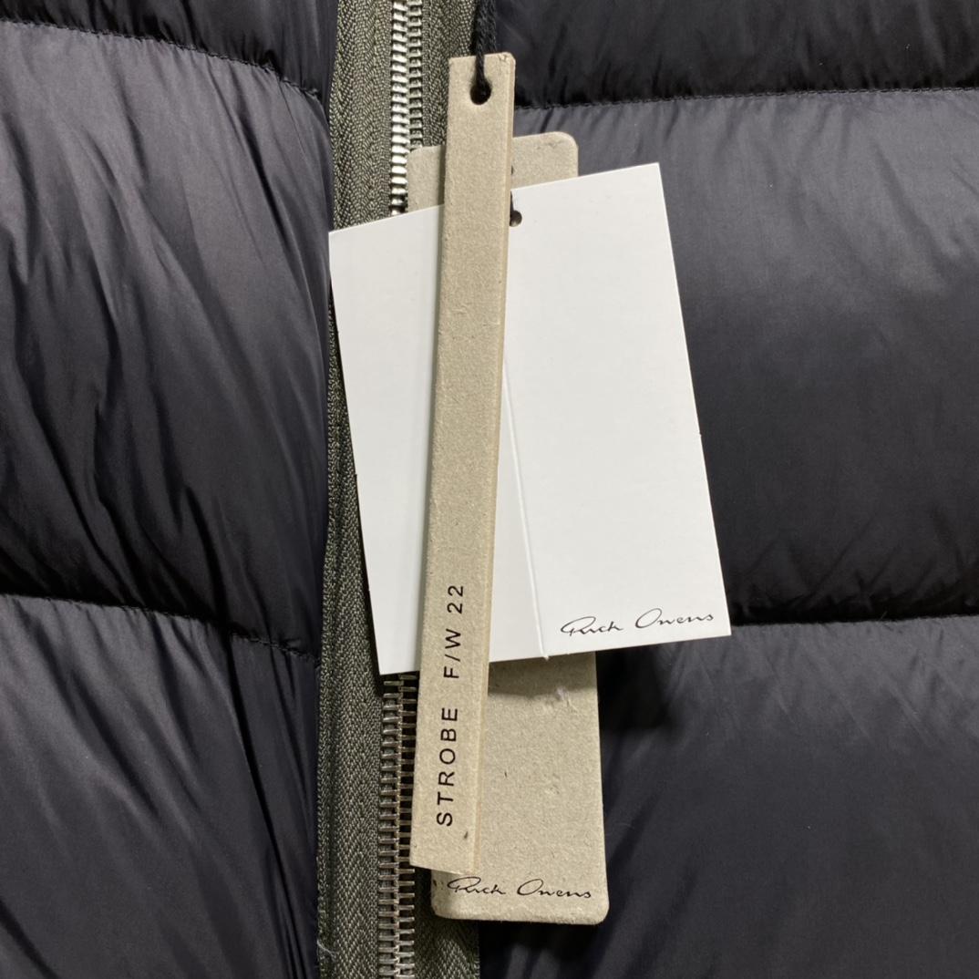 Rick Owens Short Down Jacket - DesignerGu