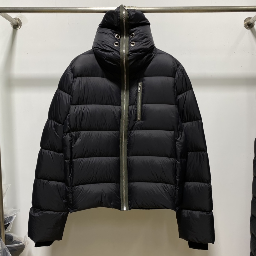 Rick Owens Short Down Jacket - DesignerGu