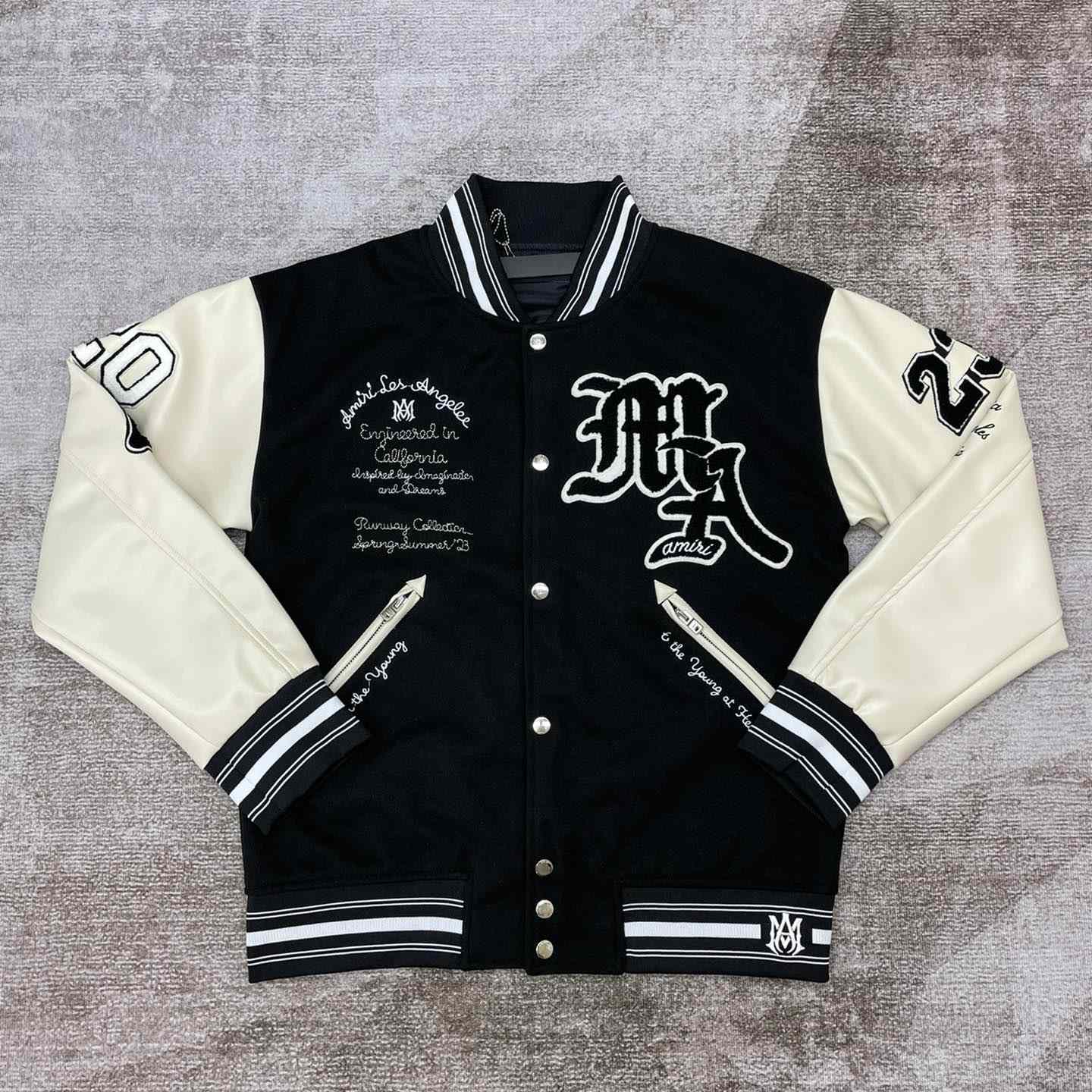 Amiri Oversized Varsity Jacket - DesignerGu