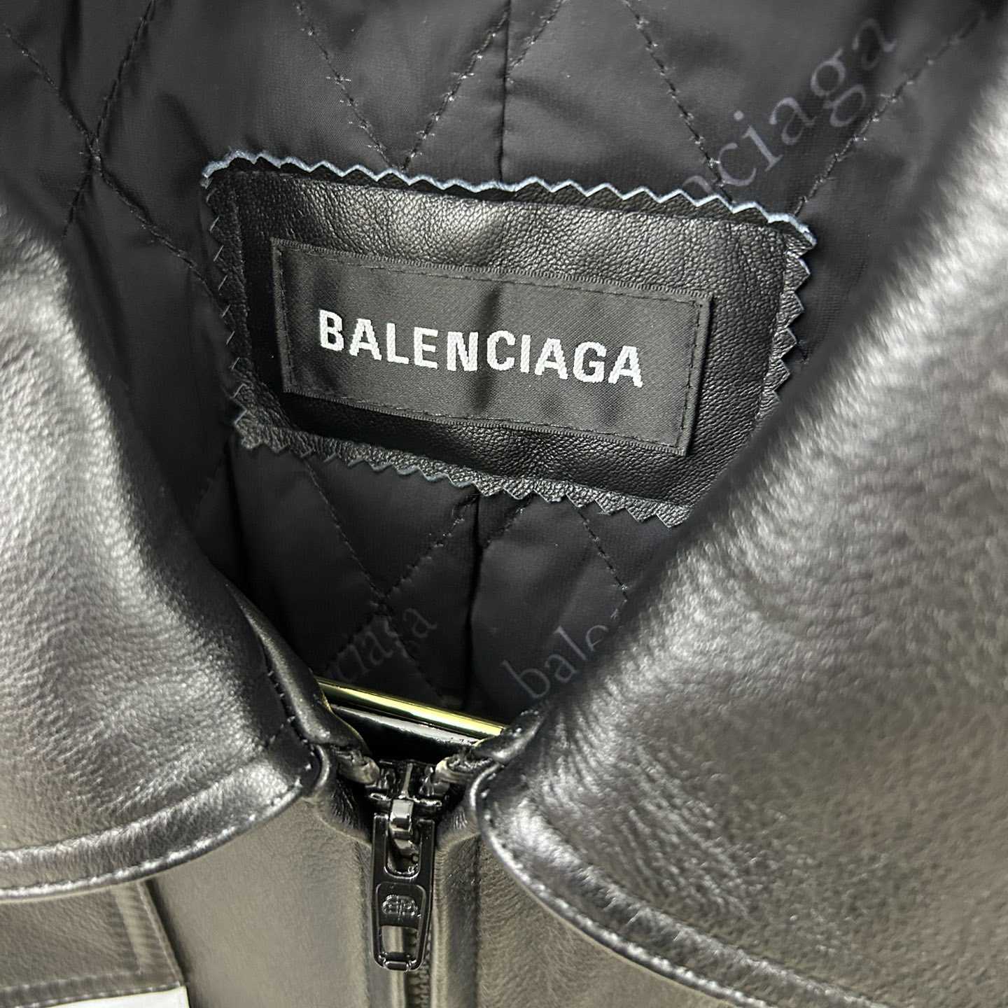 Balenciaga Paris Uniform Jacket In Black - DesignerGu