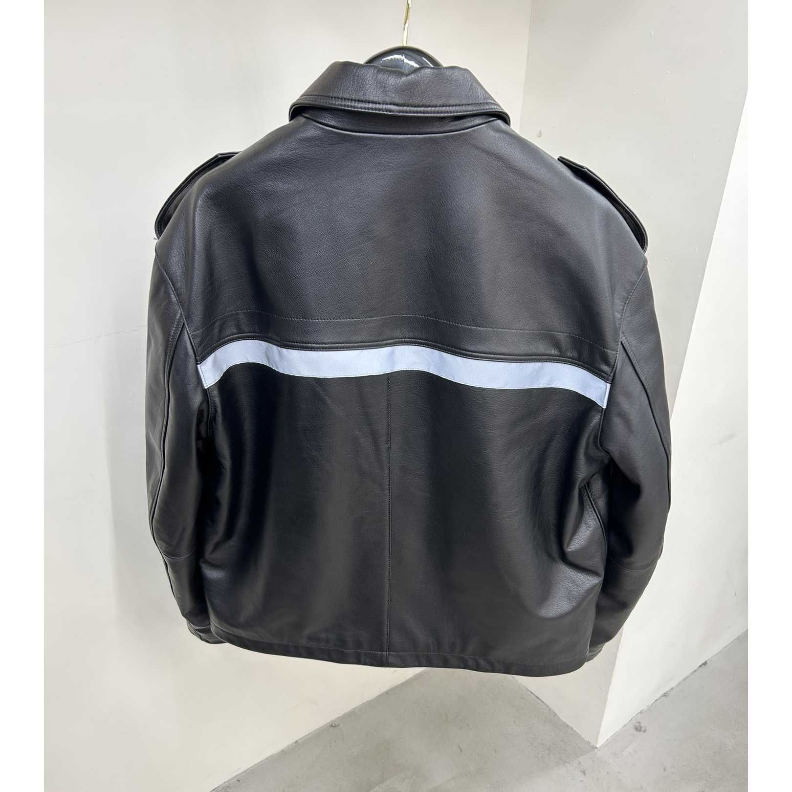 Balenciaga Paris Uniform Jacket In Black - DesignerGu