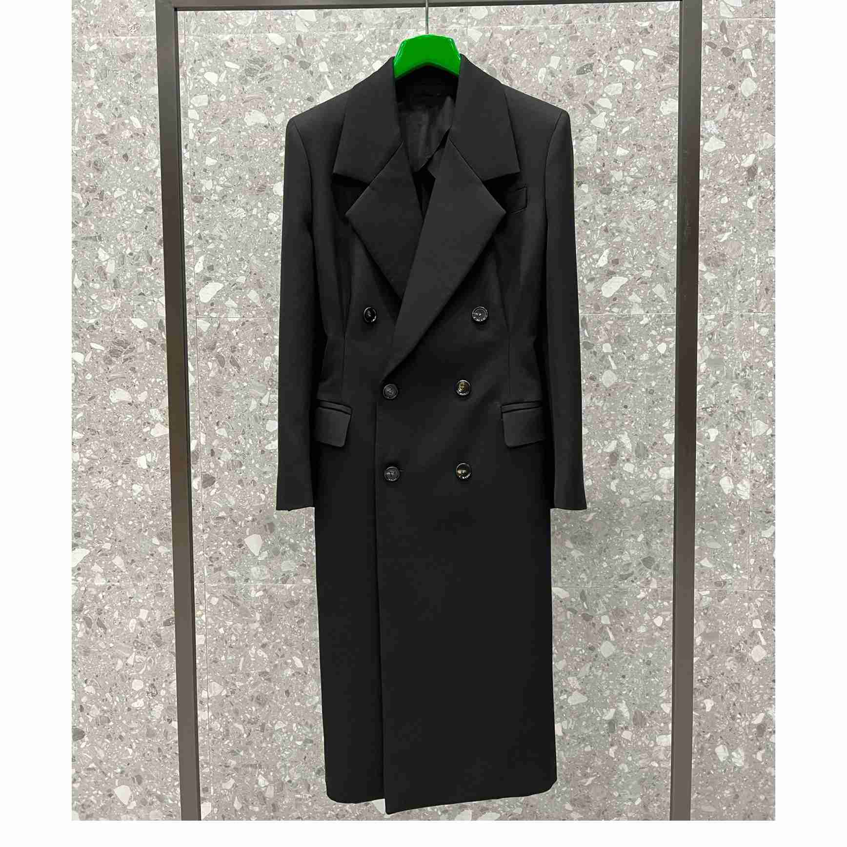 Bottega Veneta Compact Wool Coat - DesignerGu