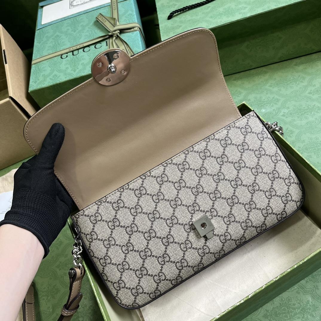 Gucci Petite GG Small Shoulder Bag(27-15-5cm) - DesignerGu