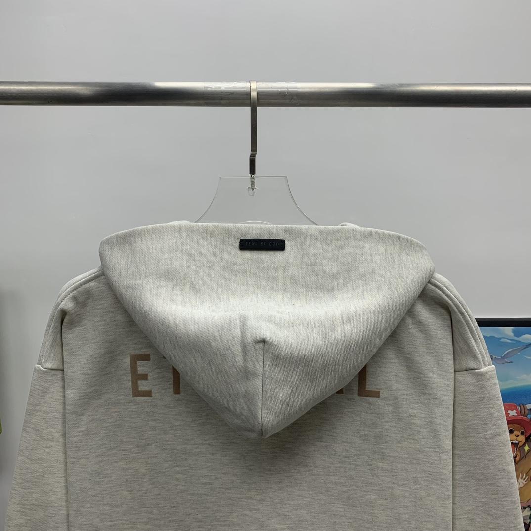 Fear of God Essentials Eternal Logo-print CCotton Hoodie - DesignerGu