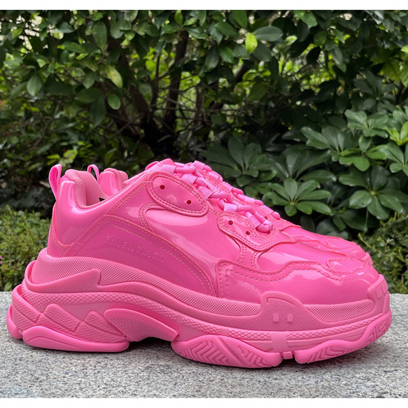 Balenciaga Triple S Sneaker In Pink Rubber - DesignerGu