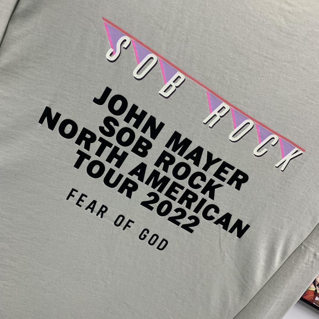 Fear Of God Sob Rock Souvenir LS T-Shirt - DesignerGu