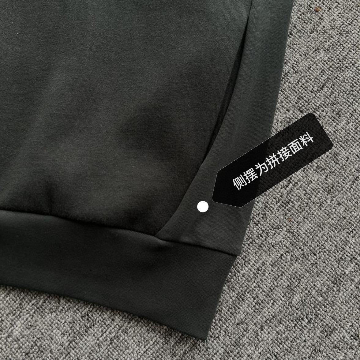 Fear Of God Essential Logo-print Drop-shoulder Hoodie - DesignerGu