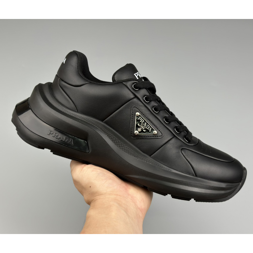 Prada Leather Sneakers(upon uk size) - DesignerGu