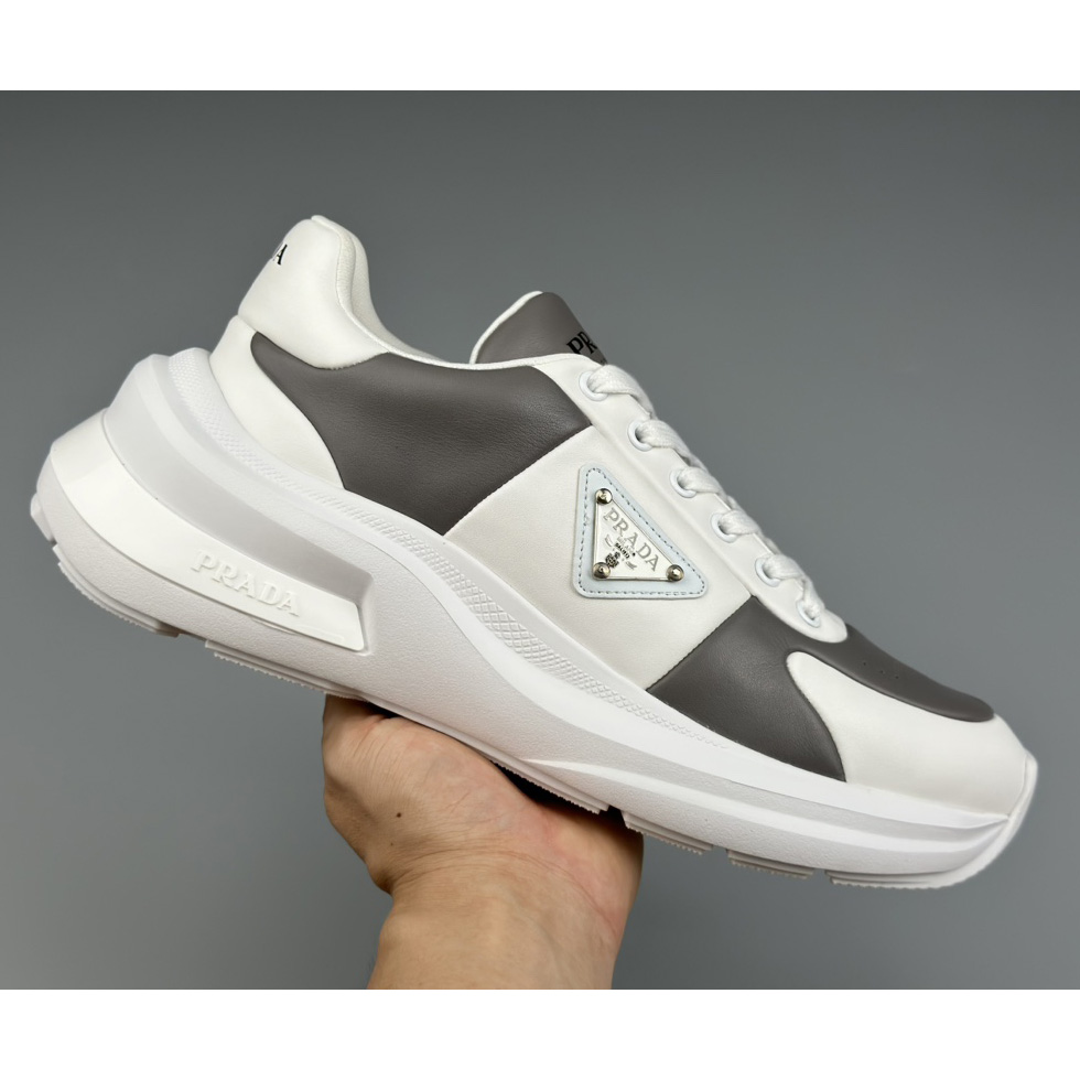 Prada Leather Sneakers(upon uk size) - DesignerGu