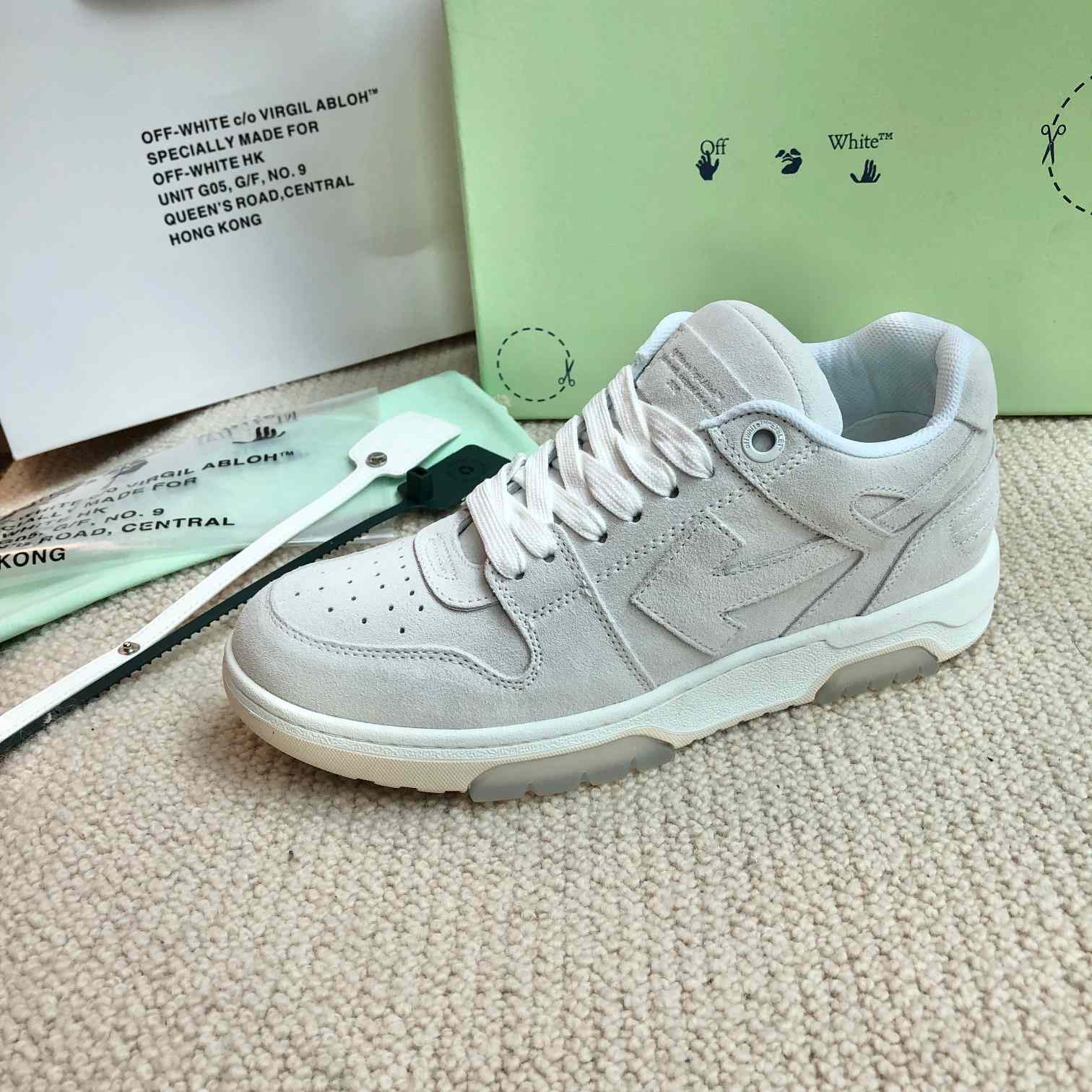 Off White Out Of Office Calf Calf Leather Sneaker - DesignerGu