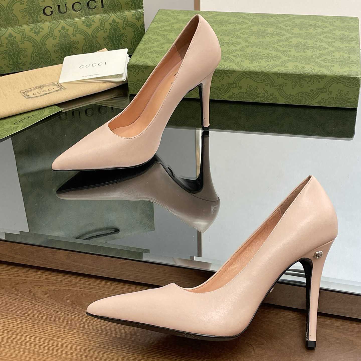 Gucci Women's Mid-heel Pump - DesignerGu