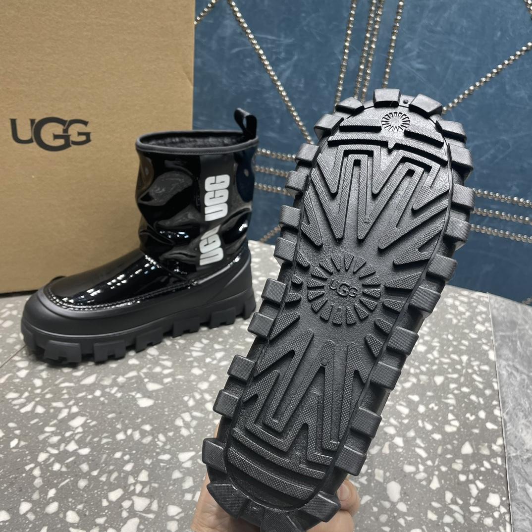 Ugg Classic Brellah Logo-print Boots - DesignerGu