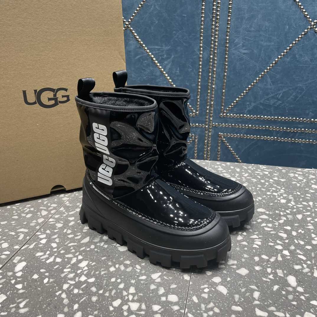 Ugg Classic Brellah Logo-print Boots - DesignerGu