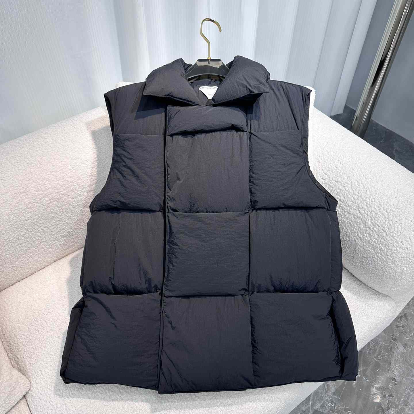 Bottega Veneta Padded Nylon Vest - DesignerGu