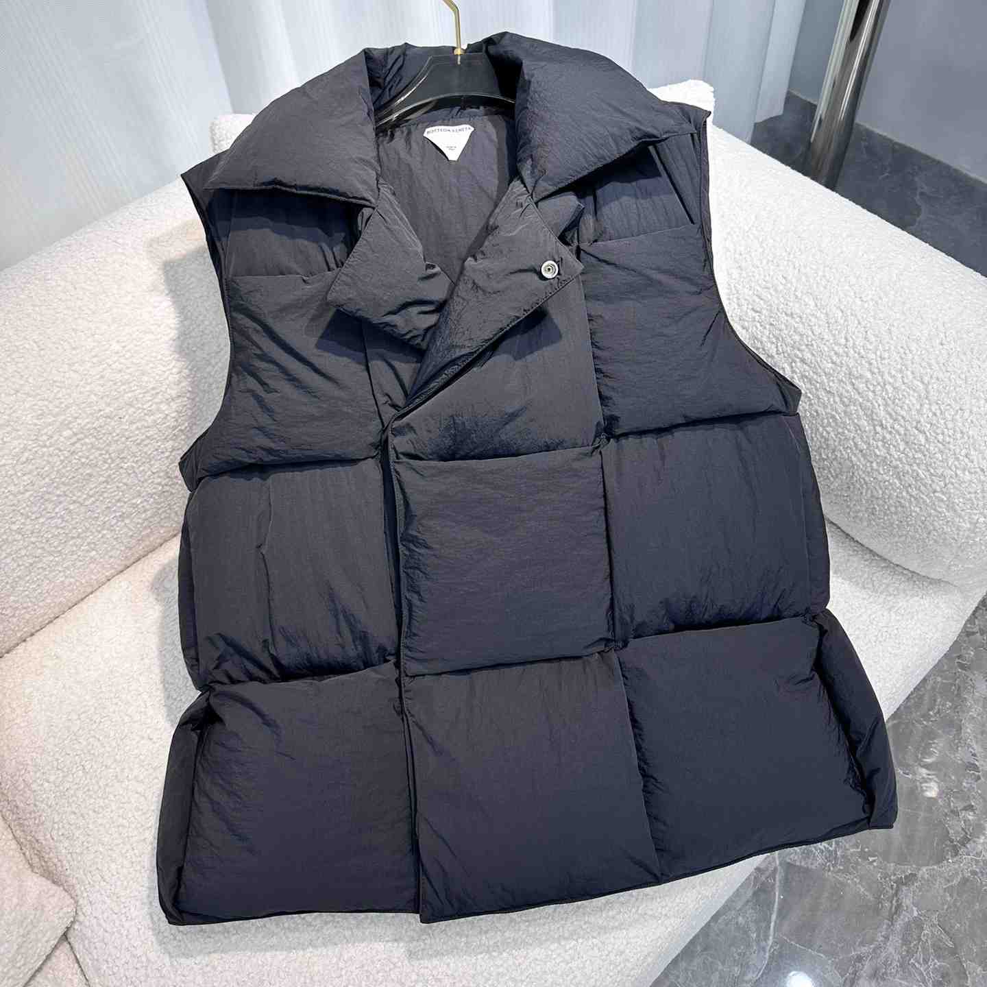 Bottega Veneta Padded Nylon Vest - DesignerGu