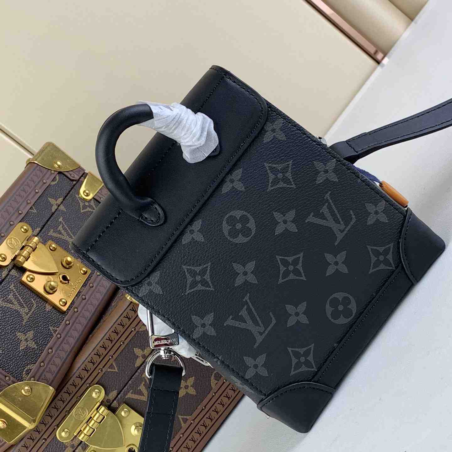 Louis Vuitton Nano Steamer  (15 x 18 x 7 cm) M82774 - DesignerGu