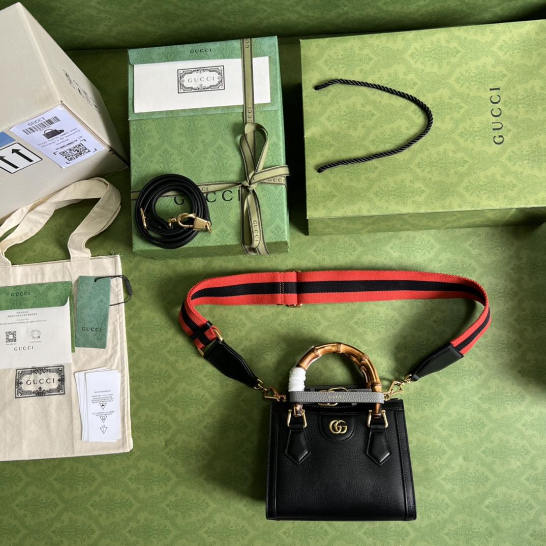 Gucci Diana Mini Tote Bag(20*16*10cm) - DesignerGu