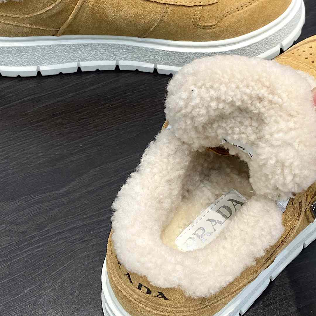 Prada Suede Sneakers - DesignerGu