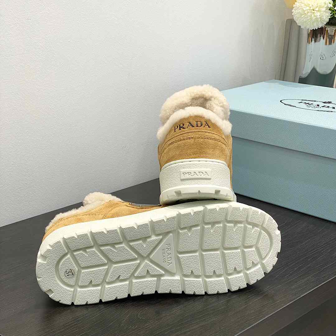 Prada Suede Sneakers - DesignerGu