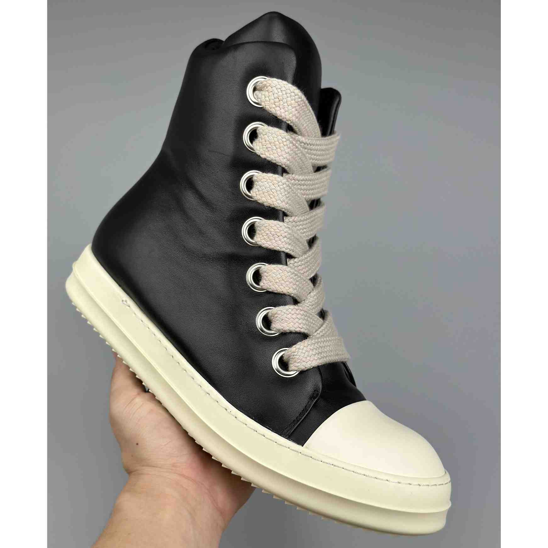 Rick Owens High-Top Sneakers - DesignerGu