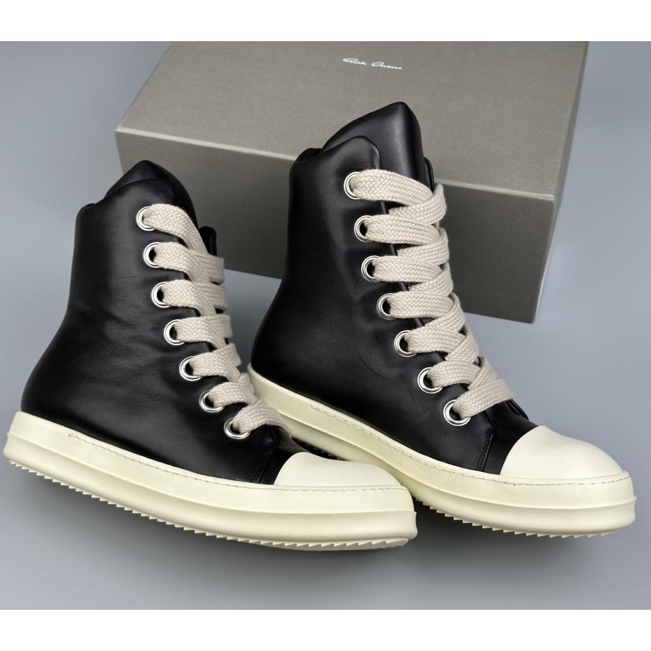 Rick Owens High-Top Sneakers - DesignerGu