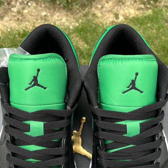 Air Jordan 1 Low “Lucky Green” Sneaker   553558-065  - DesignerGu