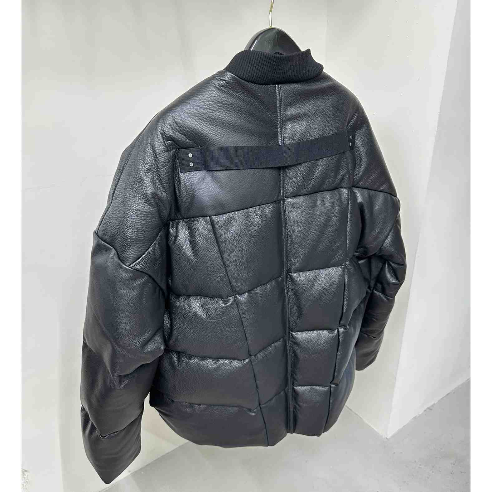 Rick Owens Down Jacket With Zipper - DesignerGu