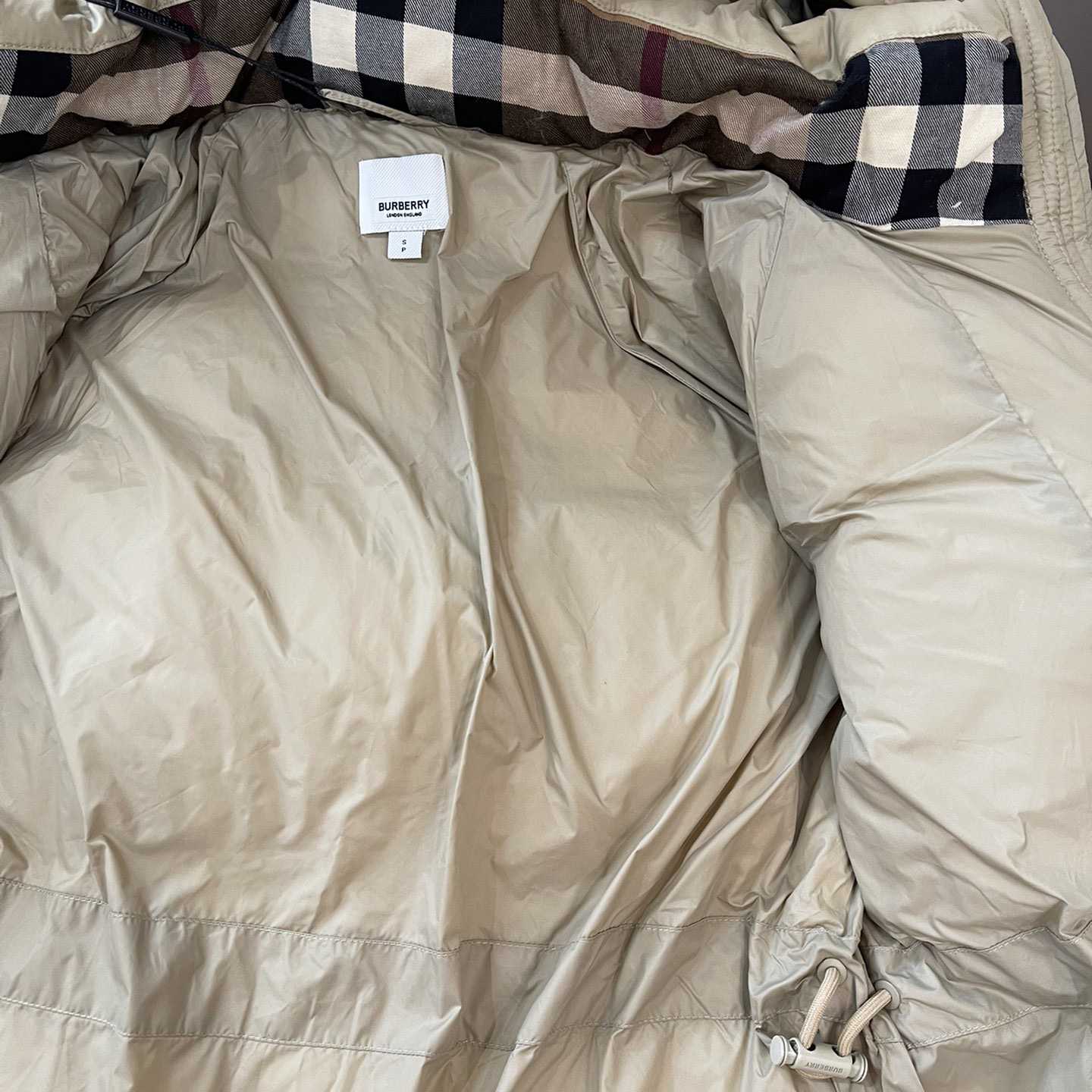 Burberry Hooded Down Jacket - DesignerGu