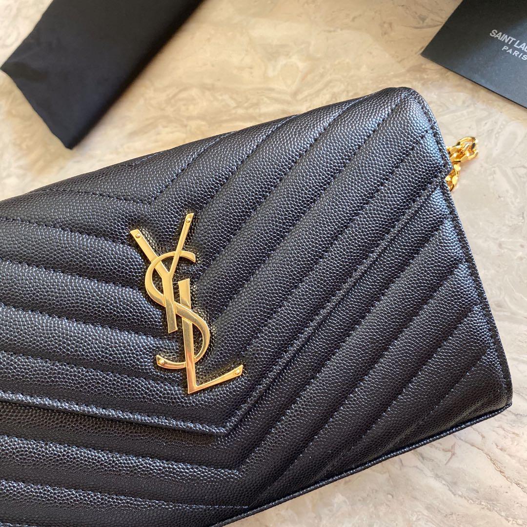 Saint Laurent Chain Wallet (22.5*14*4cm) - DesignerGu