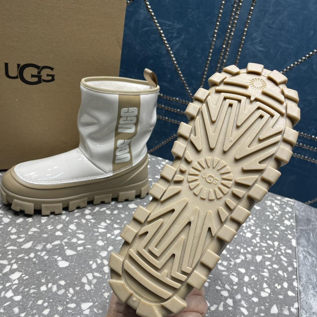 Ugg Classic Brellah Logo-print Boots - DesignerGu