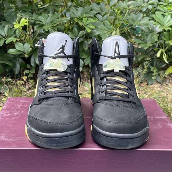 A Ma Maniére x Air Jordan 5 “Black” Sneakers     FD1330-001  - DesignerGu