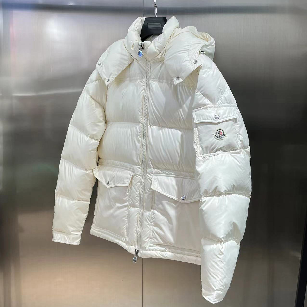 Moncler Feather-down Hooded Puffer Jacket - DesignerGu