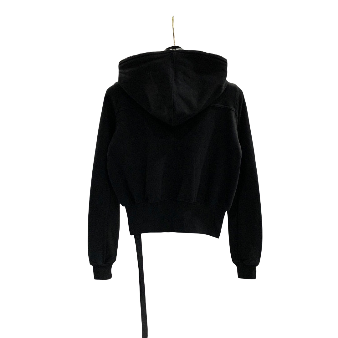 Rick Owens Eyelet-detail Zip-up Hoodie - DesignerGu