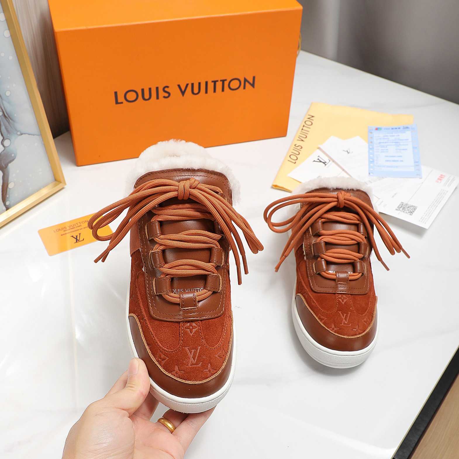 Louis Vuitton Lous Open Back Sneaker - DesignerGu