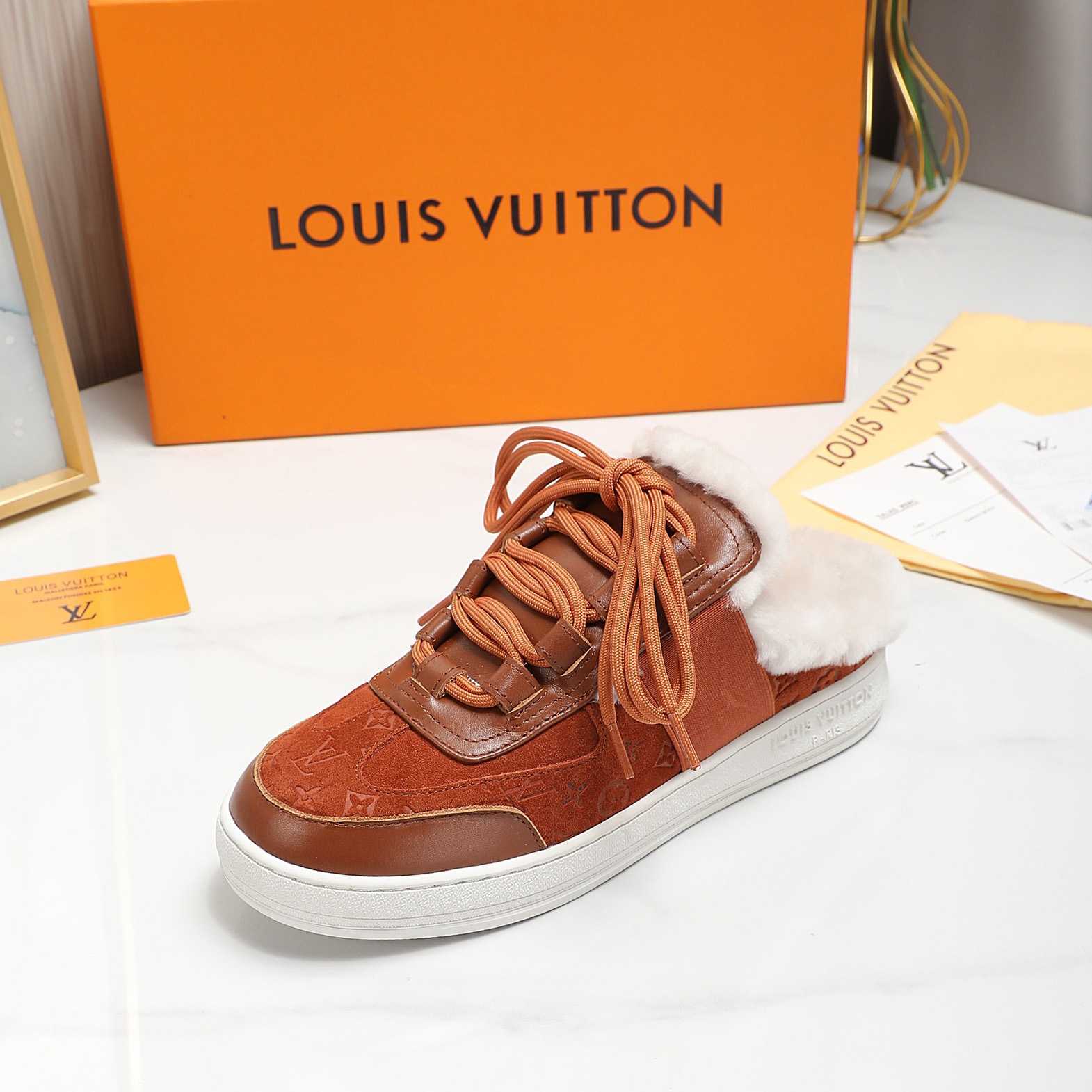 Louis Vuitton Lous Open Back Sneaker - DesignerGu