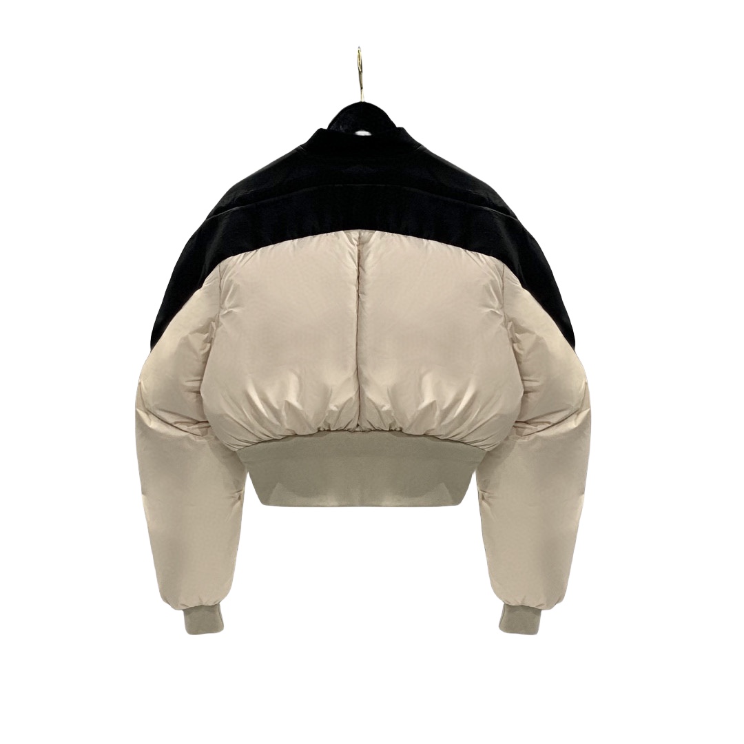 Rick Owens Black Girdered Bomber - DesignerGu