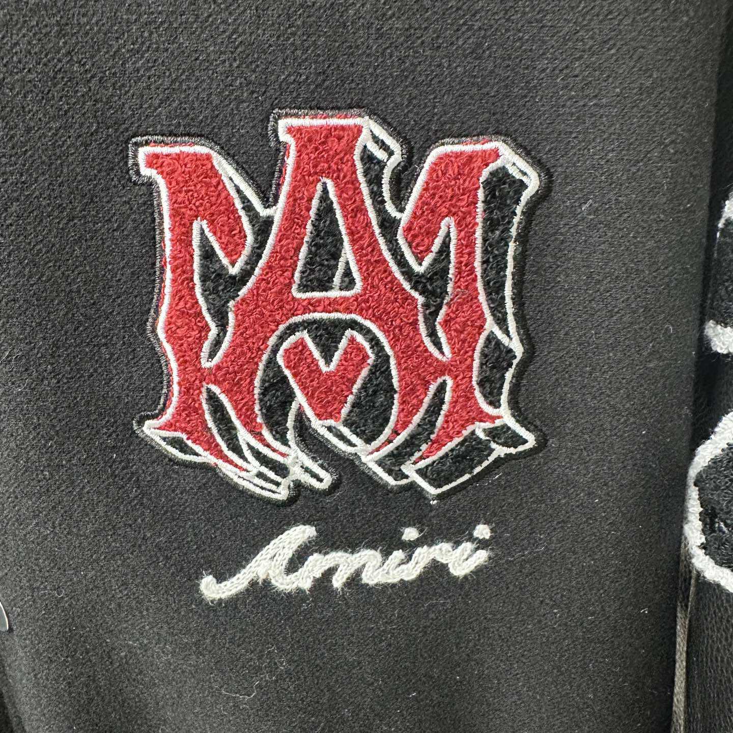 Amiri Bones Varsity Jacket - DesignerGu