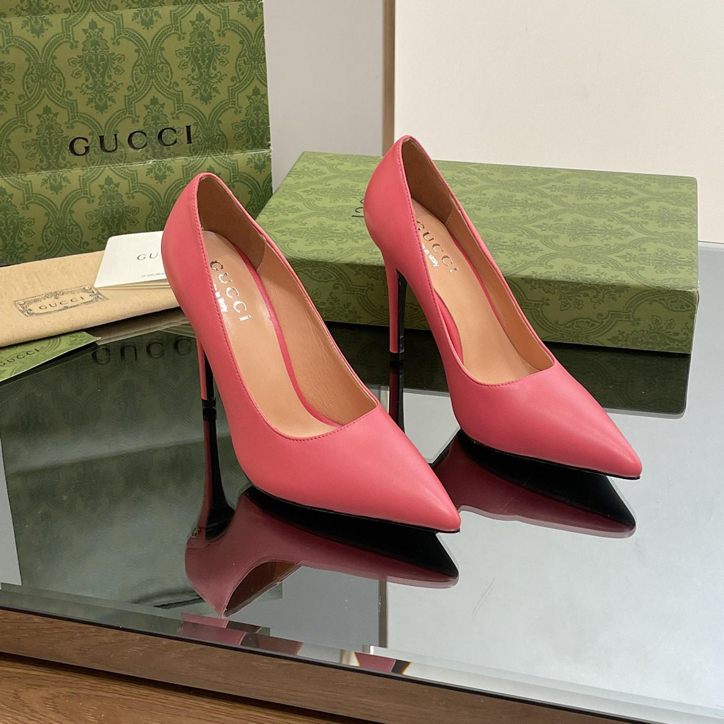 Gucci Women's Mid-heel Pump - DesignerGu