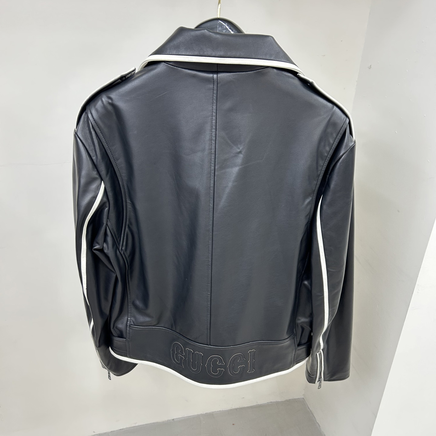 Gucci Leather Jacket - DesignerGu