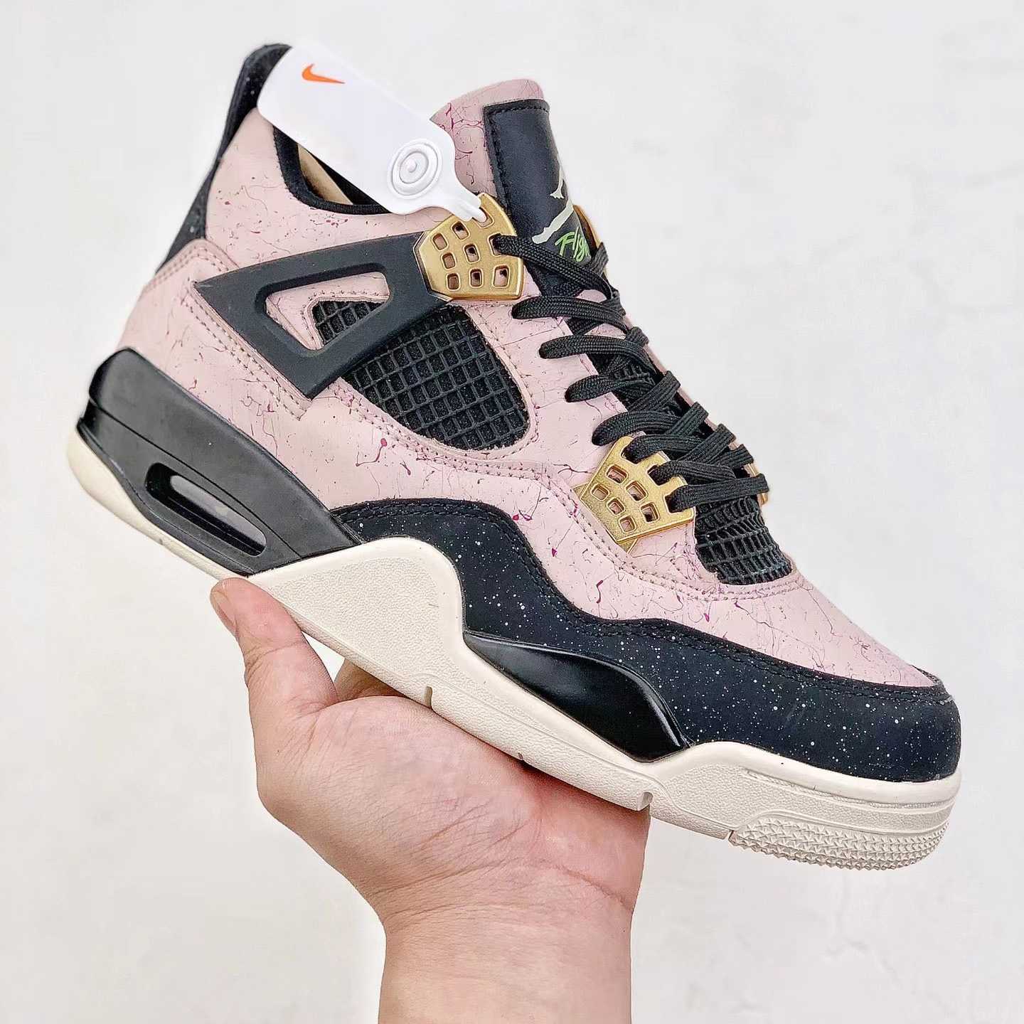 Air Jordan 4 Retro Sneakers      AQ9129-601 - DesignerGu