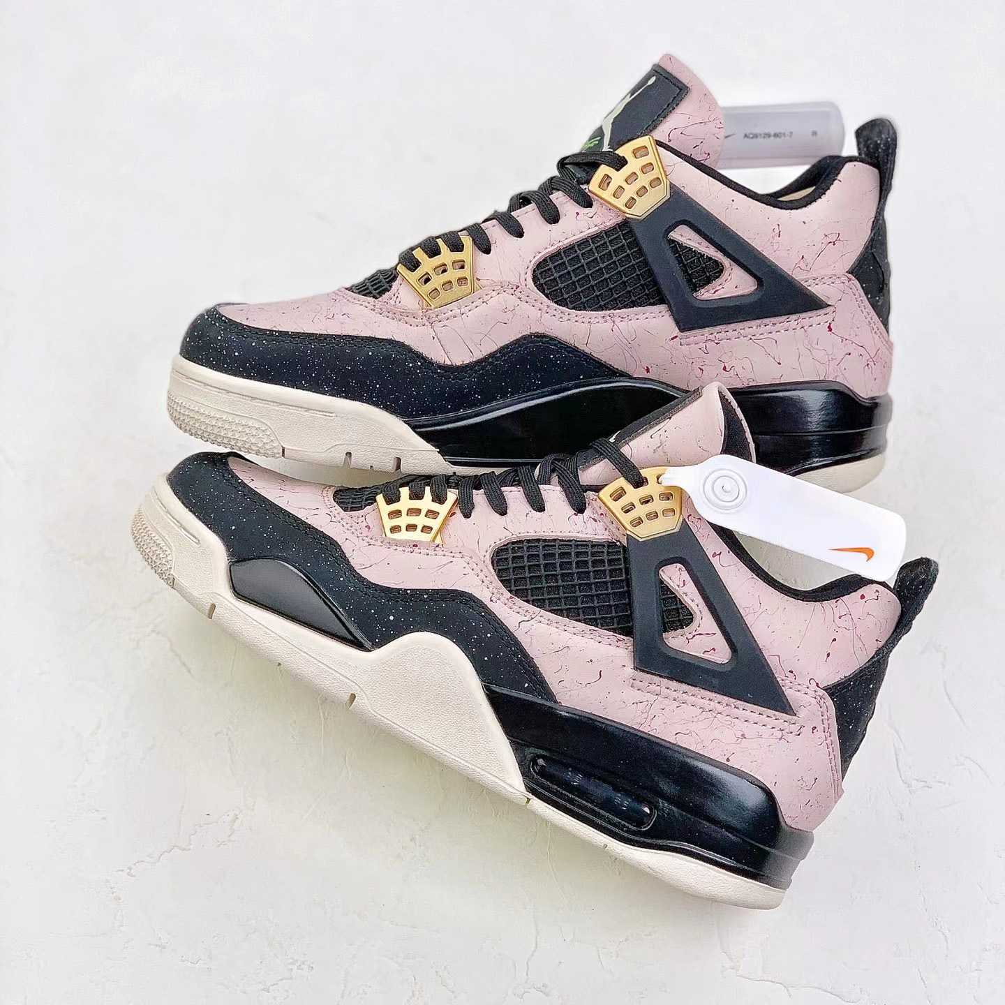 Air Jordan 4 Retro Sneakers      AQ9129-601 - DesignerGu